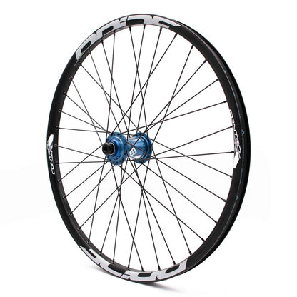 Paire de Roues PRIDE 24" (507mm) Control V1 Disc Axes 20/10mm Bleu