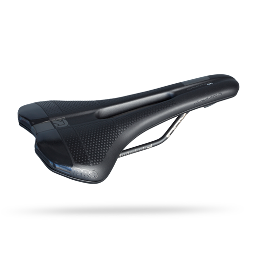 Selle PRO GRIFFON GEL 142mm Rails Inox Noir