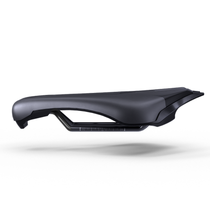 Selle PRO TSA TT/Tri 1.2 STEALTH AERO 132mm Rails Inox Noir