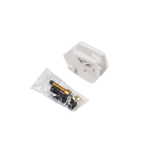 Guide inférieur E-THIRTEEN LG1+/LS1+ blanc — pièce et visserie