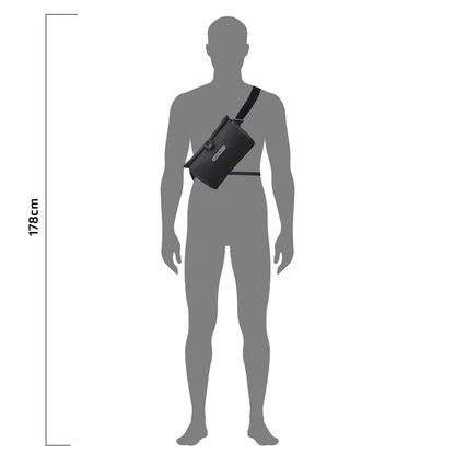 Sacoche de Guidon ORTLIEB VELO SLING FLEX 2.5 L Noir