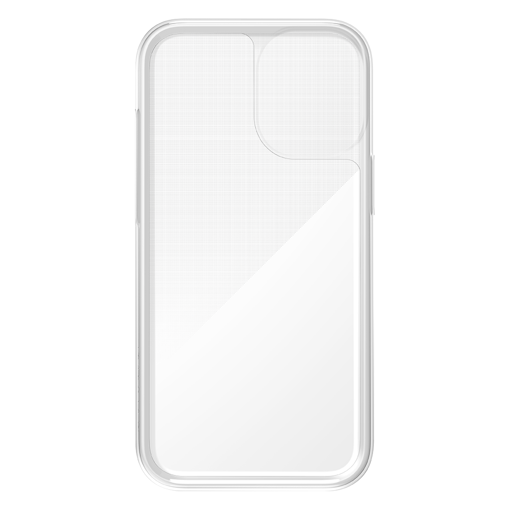 Protection Ecran pour iPhone 16 Plus QUADLOCK MAG PONCHO — vue de la protection transparente pour iPhone 16 Plus