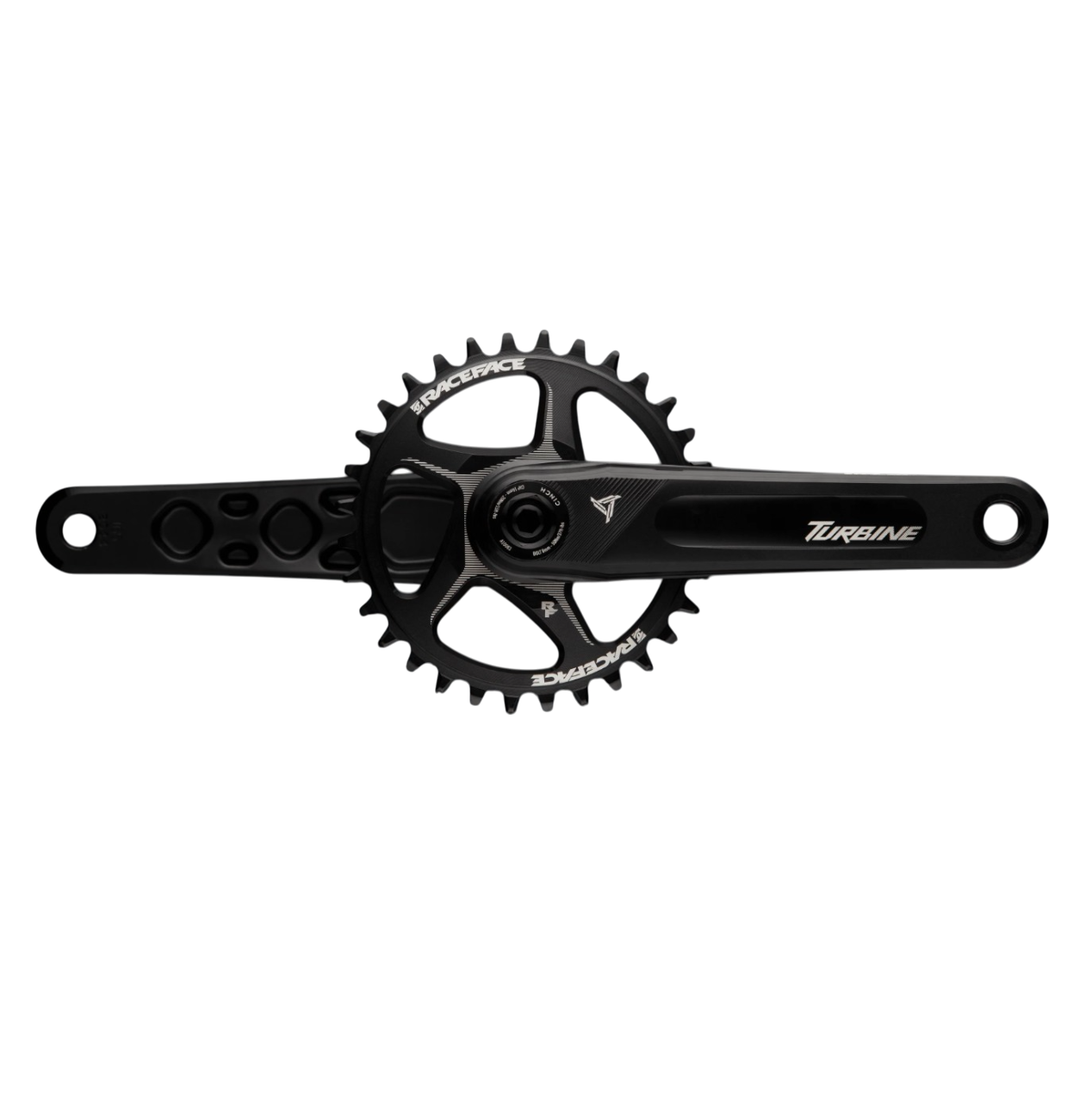 Pédalier Mono RACE FACE TURBINE CINCH Shimano 12 Vitesses