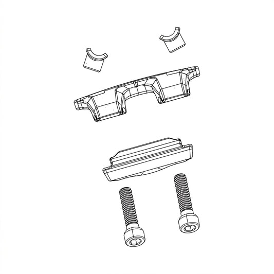 Kit Collier de Tête pour Tige de Selle ROCKSHOX REVERB STEALTH C1 — illustration technique