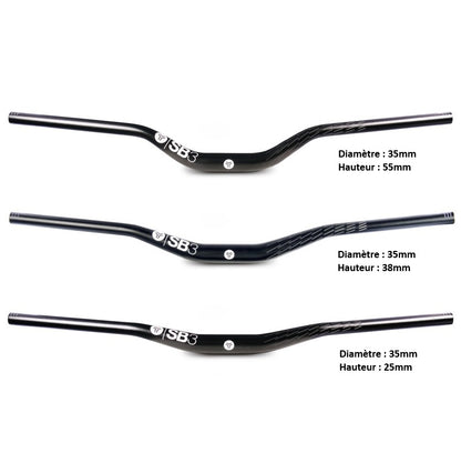 Cintre SB3 KROMA Rise 55mm 780mm Noir/Argent