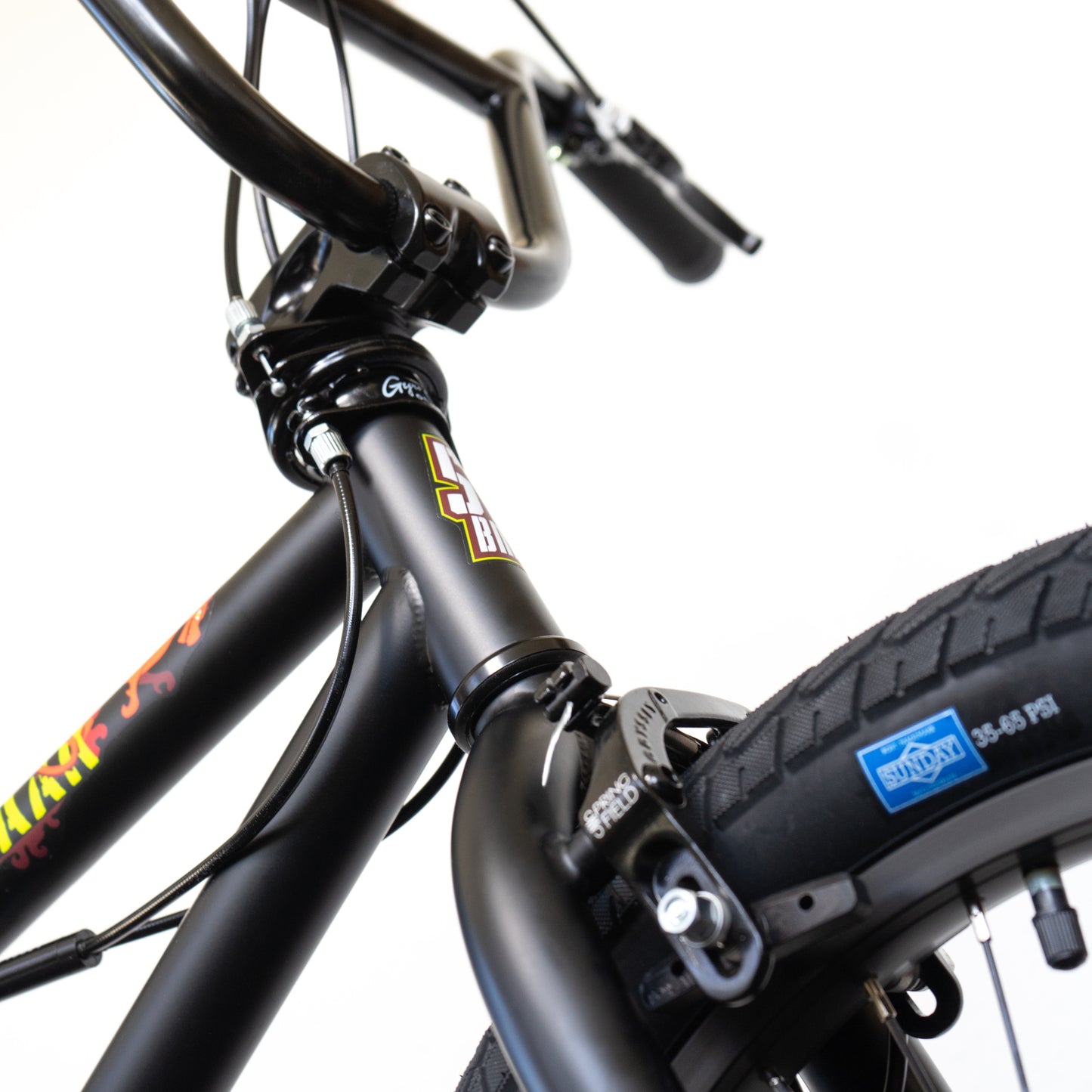 BMX SIBMX DRAAK 20" Noir mat