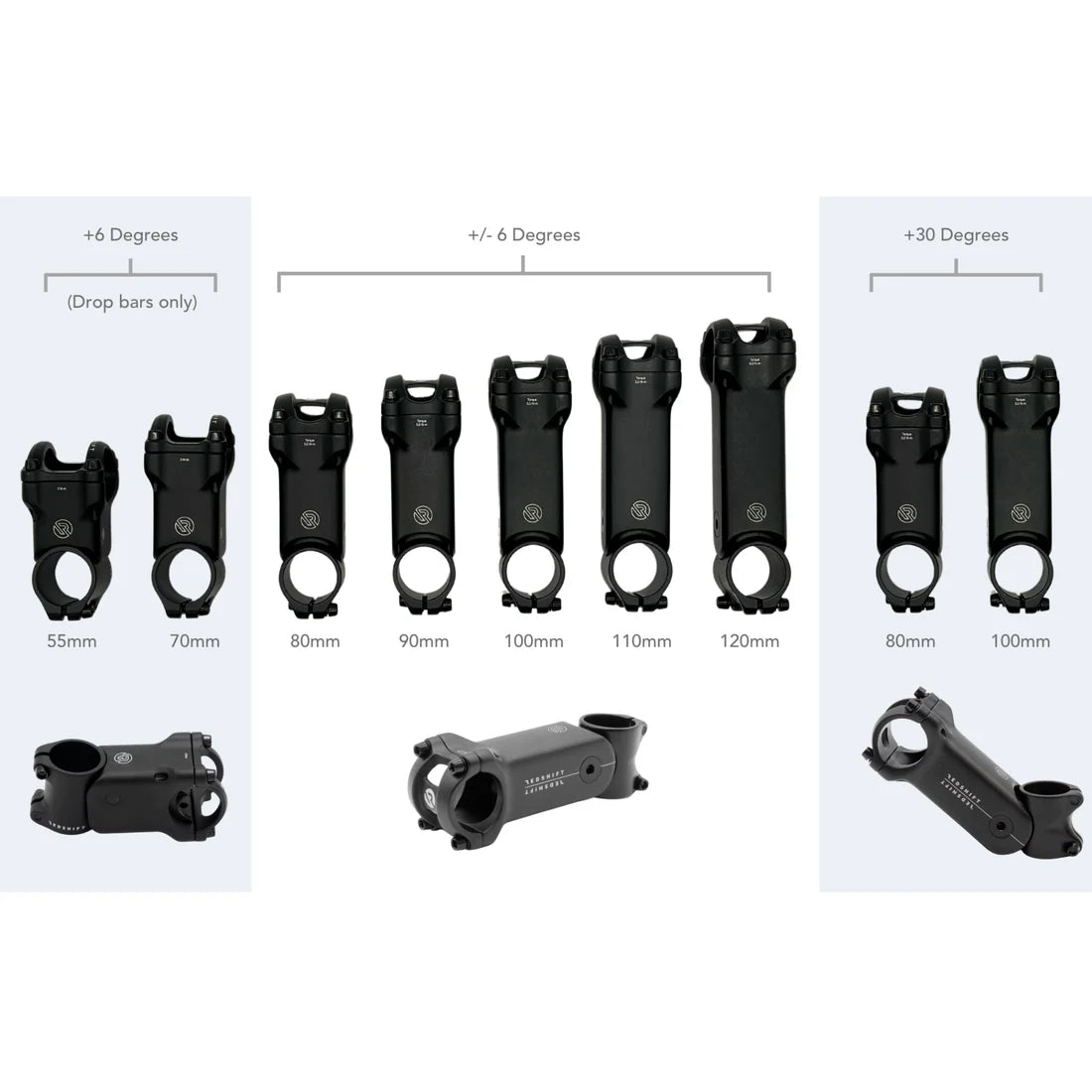 Potence Suspendue REDSHIFT SHOCKSTOP 1"1/8 +/-6°