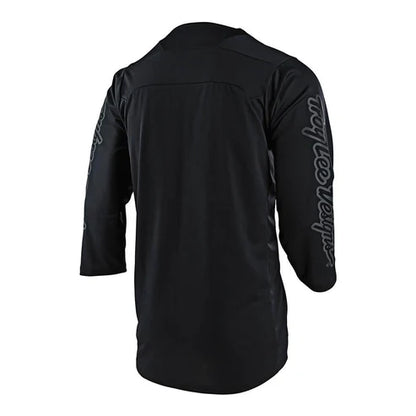 Maillot TROY LEE DESIGNS RUCKUS Manches 3/4 Noir