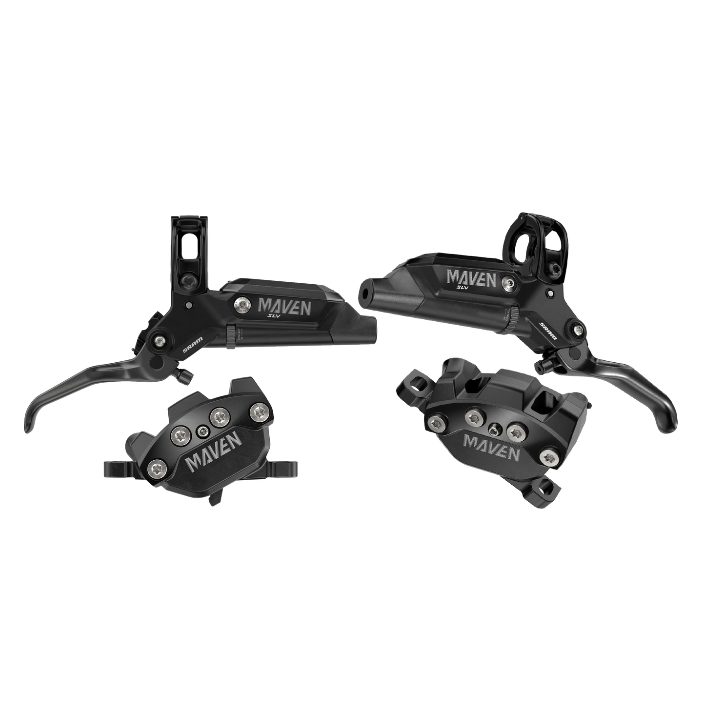 Paire de Freins SRAM MAVEN SILVER A1 Noir