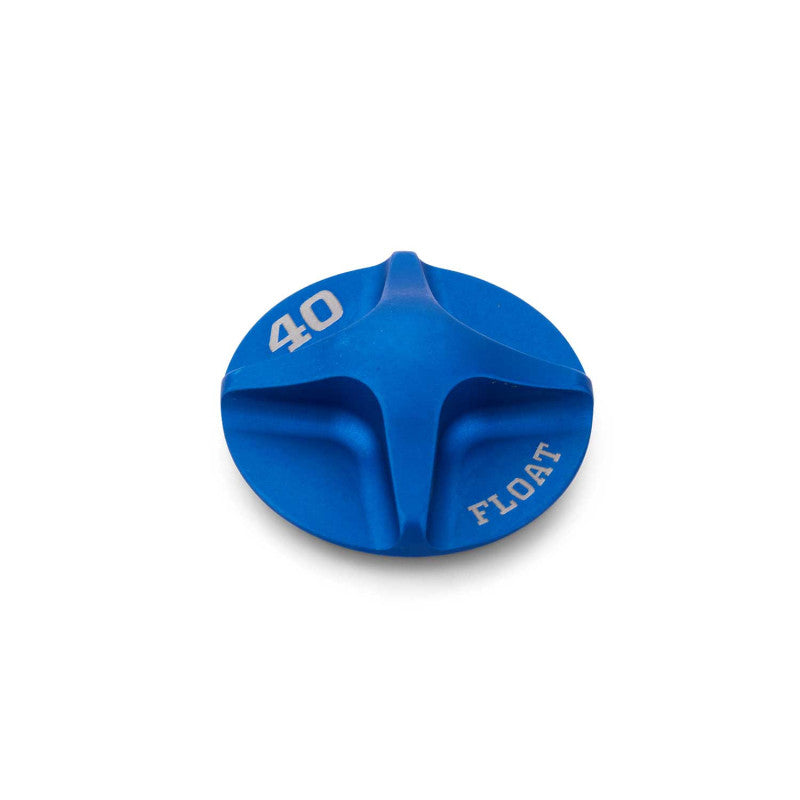 Capot de Valve FOX RACING SHOX pour Fourche FOX FLOAT 40 Bleu