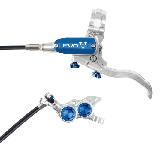 Frein Avant HOPE TECH 4 EVO TR4 Argent/Bleu