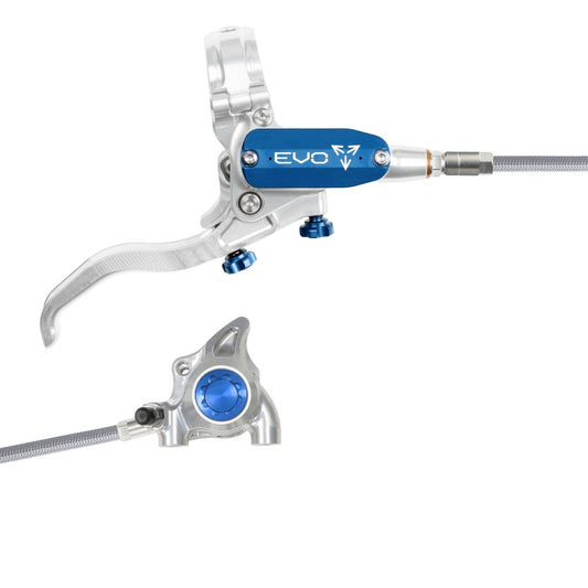 Frein Arrière HOPE TECH 4 EVO X2 FM Aviation Argent/Bleu
