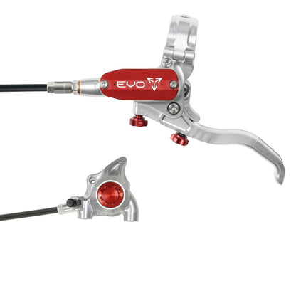 Frein Avant HOPE TECH 4 EVO X2 FM Argent/Rouge