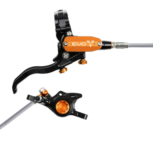 Frein Arrière HOPE TECH 4 EVO X2 PM Aviation Noir/Orange
