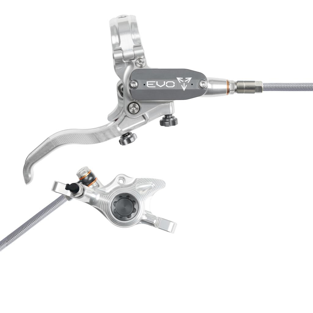 Frein Arrière HOPE TECH 4 EVO X2 PM Aviation Argent/Fumé