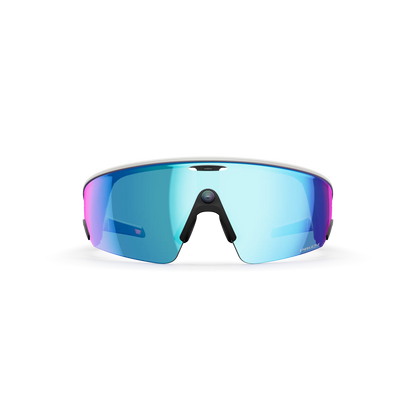 Lunettes OAKLEY VANGUARD META Noir/Blanc Verre Prizm Sapphire