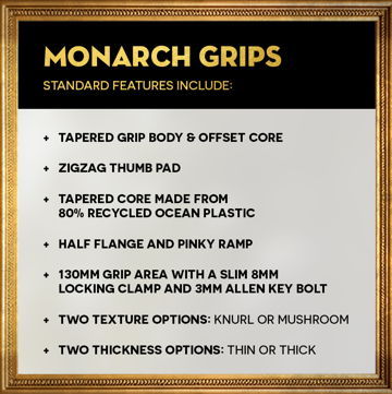 Grips PEATY'S MONARCH PRO KNURL Supersoft Mint