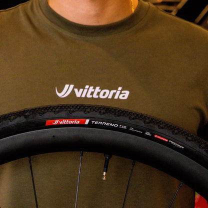 Pneu VITTORIA TERRENO T10 HARDPACK 700x32c CX Endurance Tubeless Ready Noir