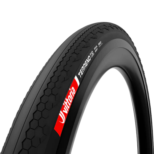 Pneu VITTORIA TERRENO T10 HARDPACK Gravel Sport 700x38c Tubetype Noir