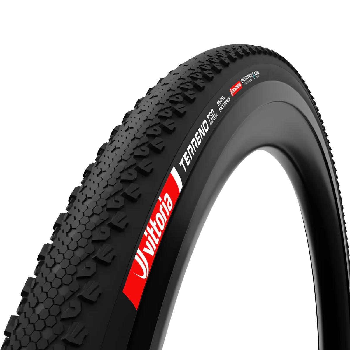 Pneu VITTORIA TERRENO T30 FINE LOOSE Gravel Endurance 700x37c Tubeless Ready Souple Noir