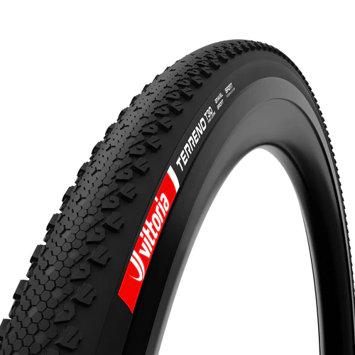 Pneu VITTORIA TERRENO T30 FINE LOOSE Gravel Sport 700x38c Tubetype Noir