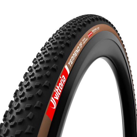 Pneu VITTORIA TERRENO T60 MIXED Gravel Endurance 700x40c Tubeless Ready Souple Marron
