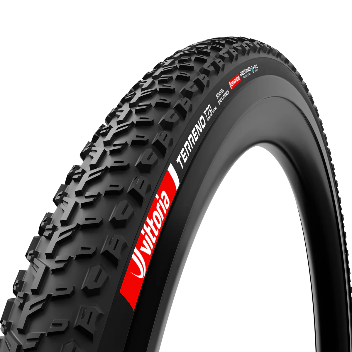 Pneu VITTORIA TERRENO T70 COARSE LOOSE Gravel Endurance 700x45c Tubeless Ready Souple Noir