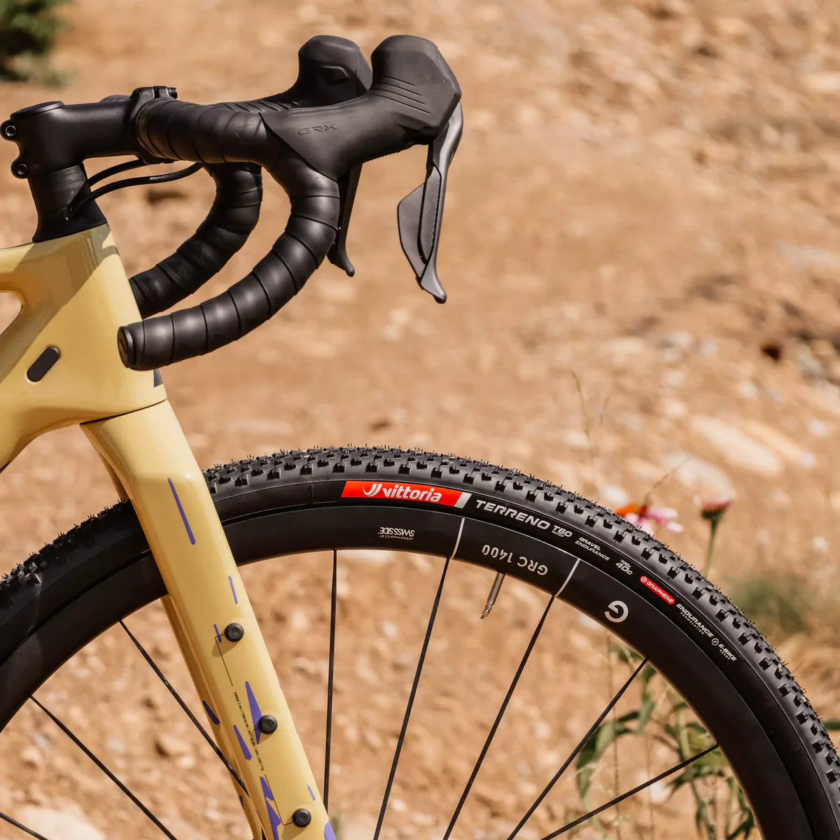 Pneu VITTORIA TERRENO T60 MIXED Gravel Endurance 700x45c Tubeless Ready Souple Noir