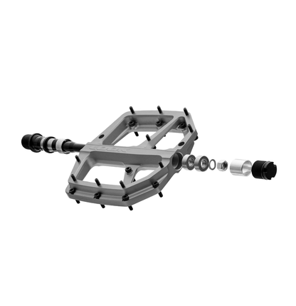Pédales Plates LOOK TRAIL ROC PLUS Argent