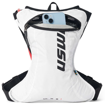 Sac d'Hydratation USWE RACE 2.0  XS 2 L Blanc