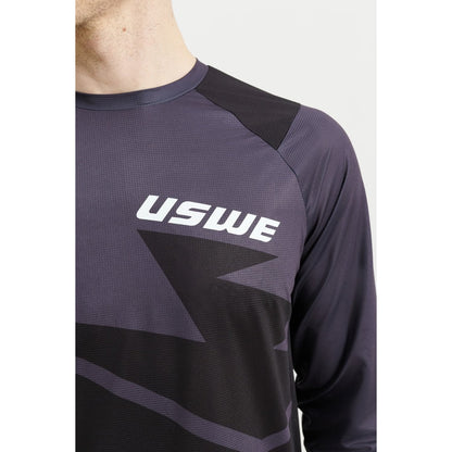 Maillot USWE BERG MTB Manches Longues Noir