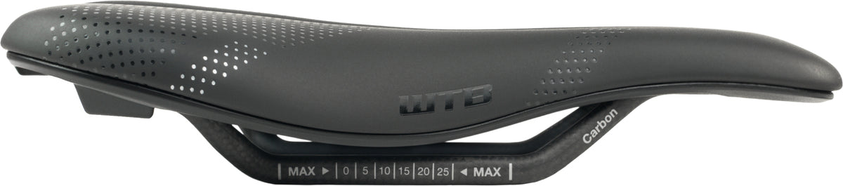 Selle WTB SILVERADO Narow 135mm Rails Carbone