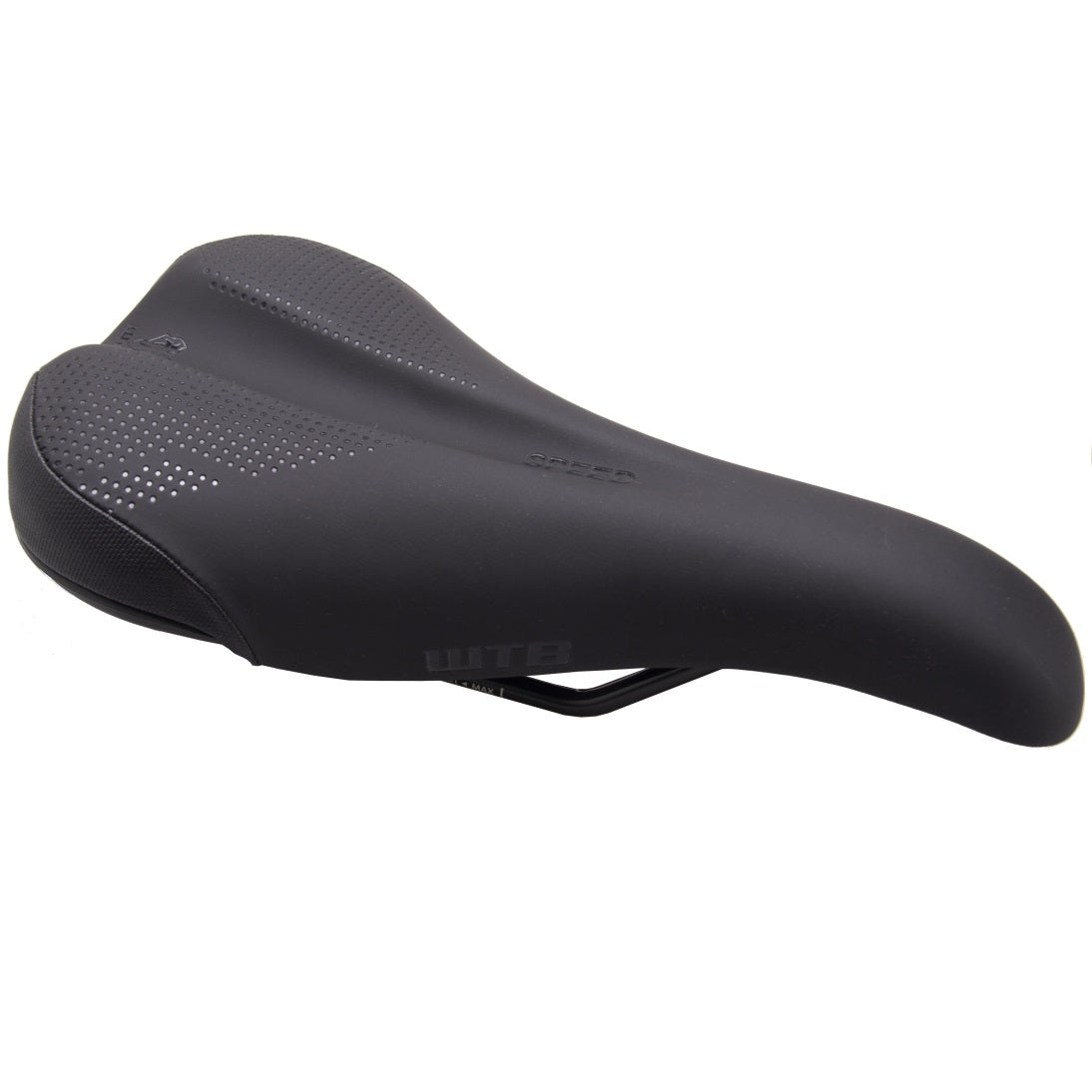 Selle WTB SPEED Medium Rails Acier Noir